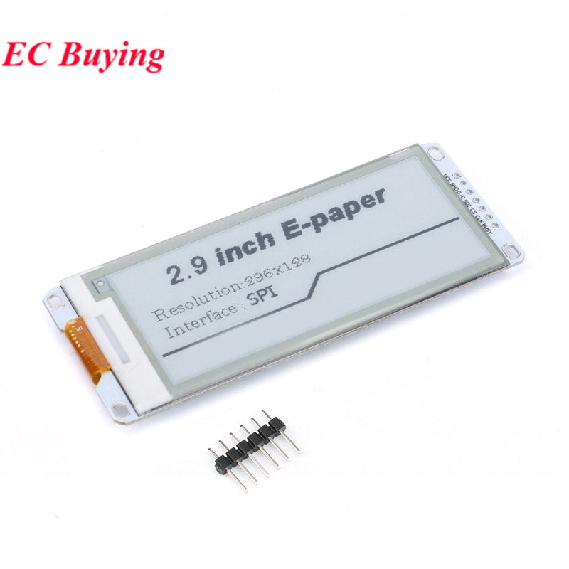 Regulator Display Watch - 2.9-calowy moduł E-Paper E-Ink Display Screen