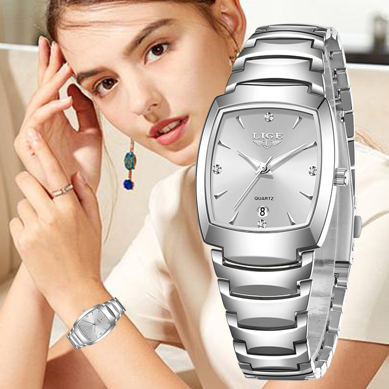 Ladies Luxury Watch - LIGE 2026 nowy damski zegarek biznesowy
