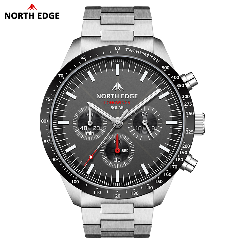 Chronograph Flyback Watch - NORTH EDGE 2025 LONGWINGS męski zegarek