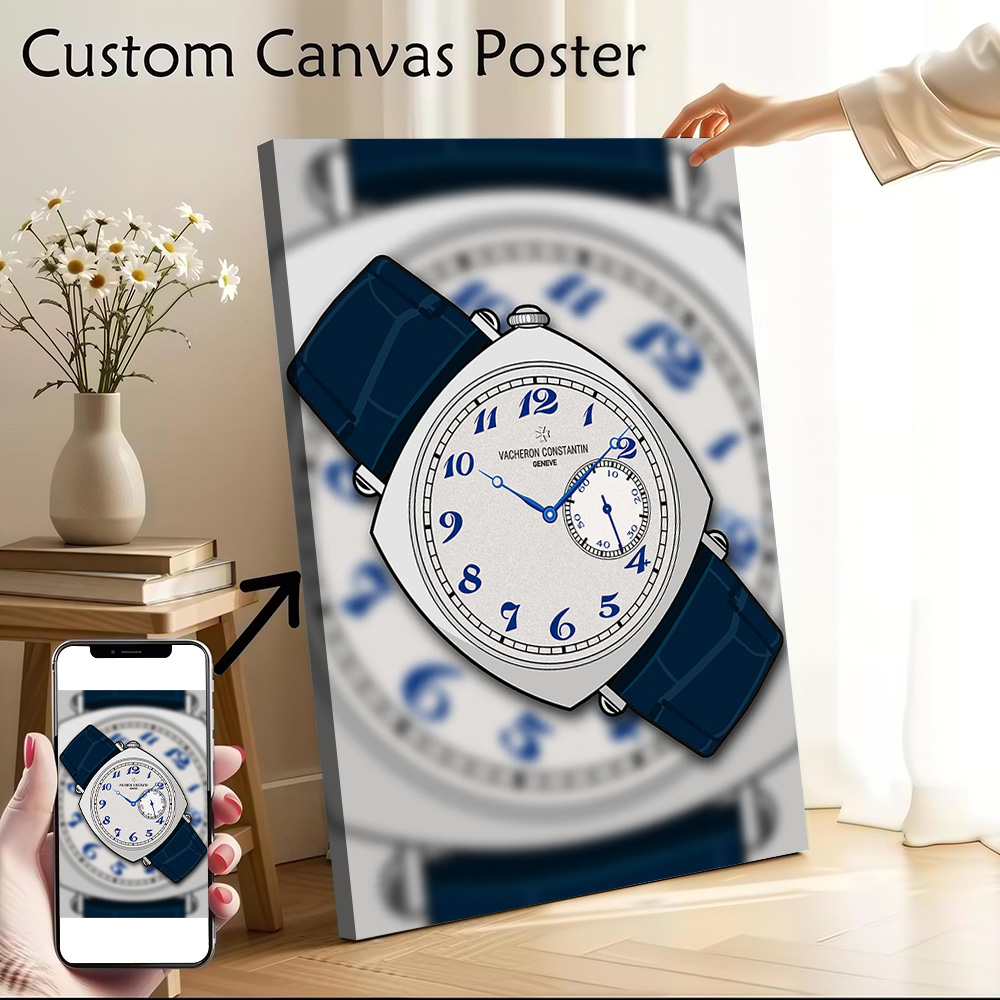 Luxury Watch Vacheron Constantin - Plakat na płótnie z nadrukiem zegarka