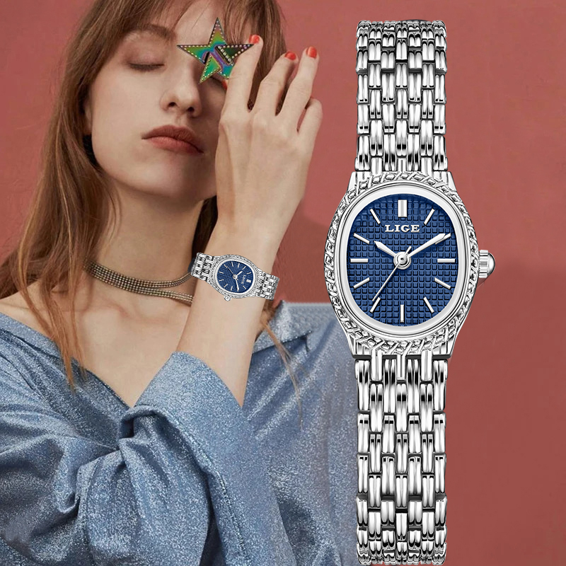 Ladies Luxury Watch - Zegarek damski LIGE, luksusowy, kwarcowy, elegancki,