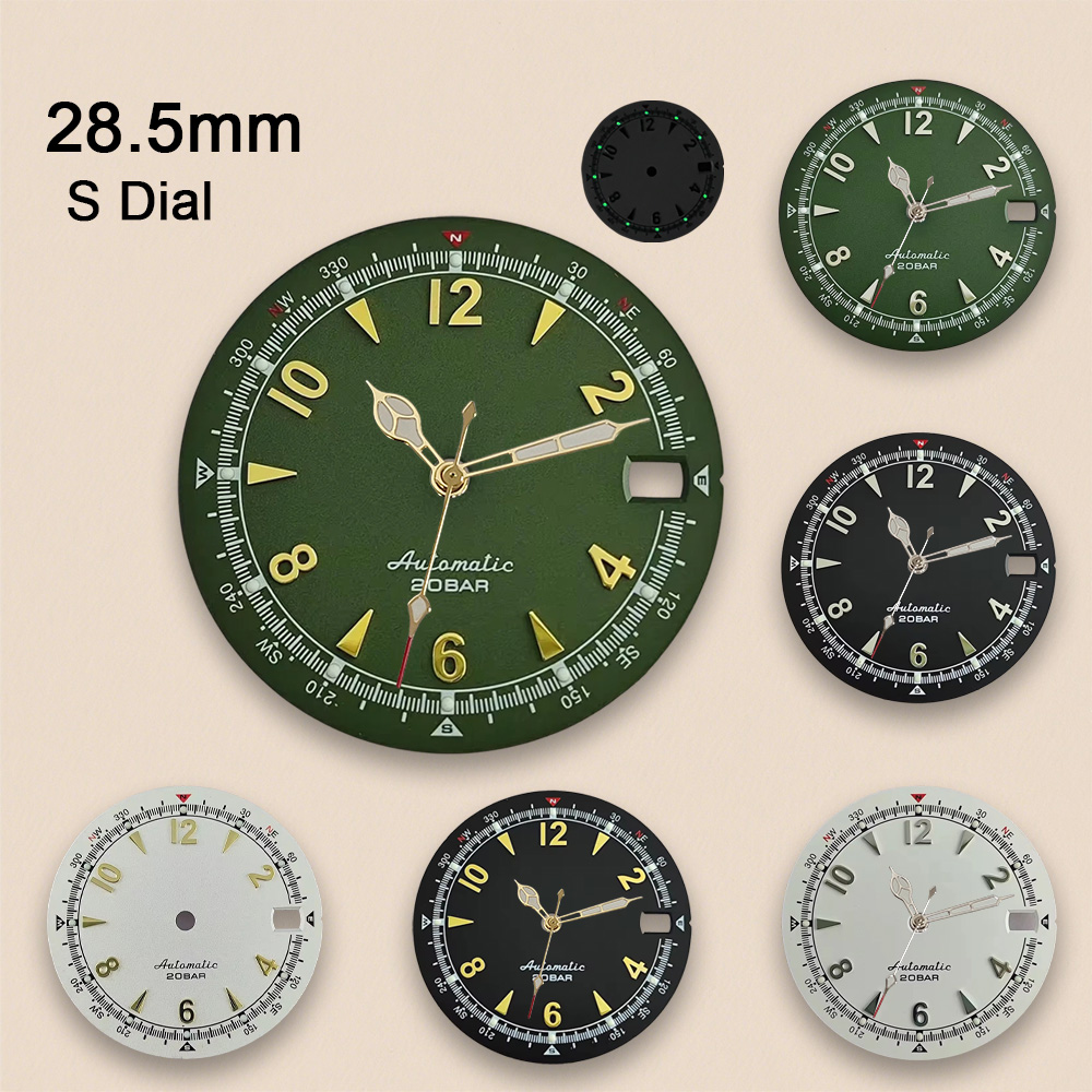 Luxury Watch Face - Tarcza zegarka NH35 z logo S,