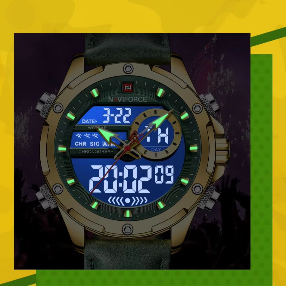 Naviforce męskie zegarki 2022  – Luxury Watch Mockup recenzja i cena