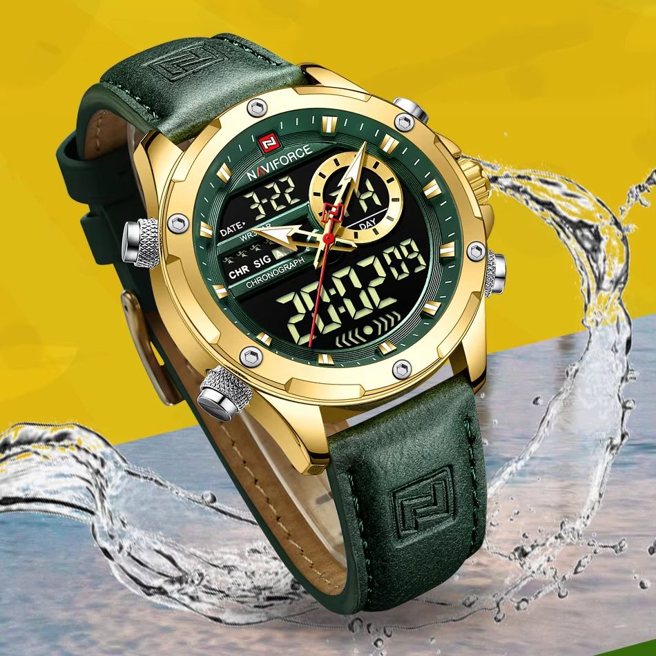 Naviforce męskie zegarki 2022  – Luxury Watch Mockup recenzja i cena