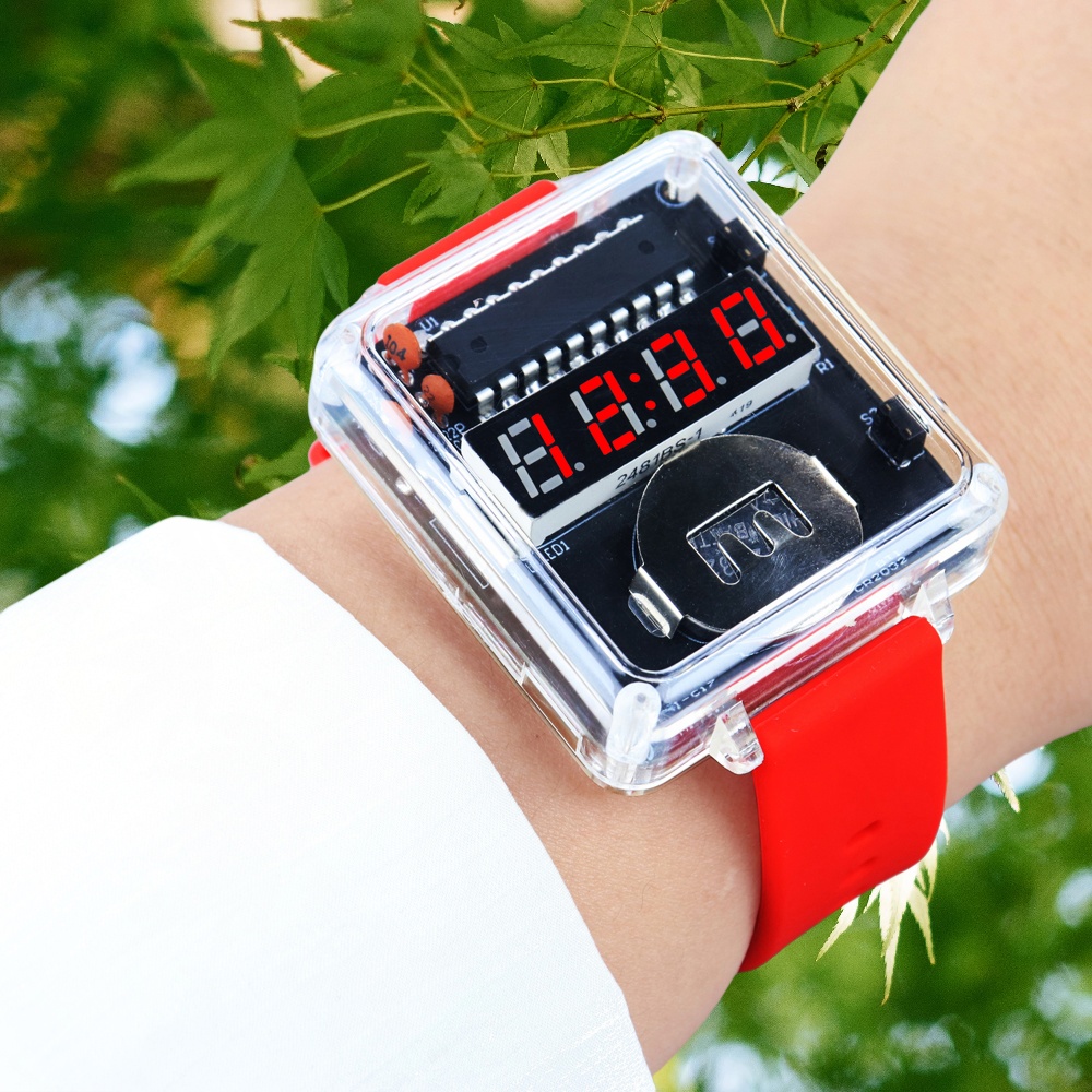 DIY Zegarek LED Zestaw elektro – Regulator Display Watch recenzja i cena