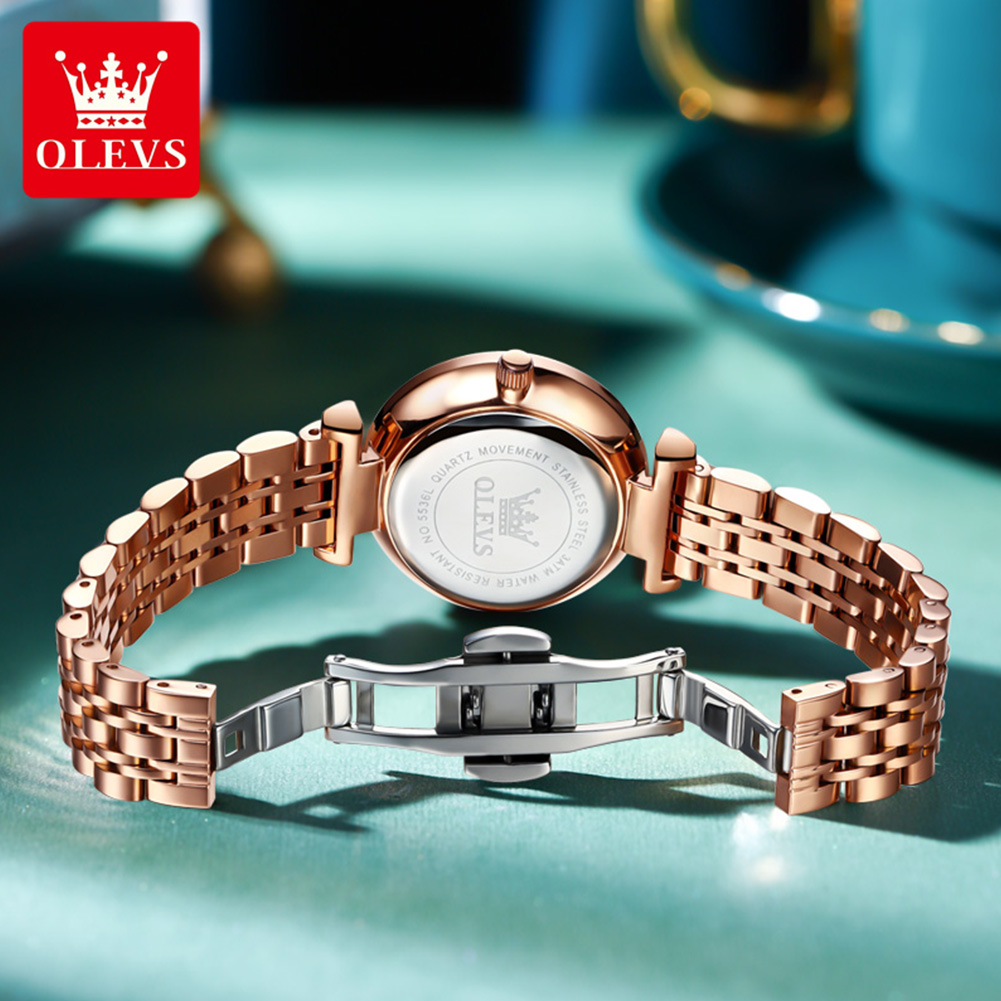 OLEVS 5536 Markowe, piękne zeg – Ladies Luxury Watch recenzja i cena