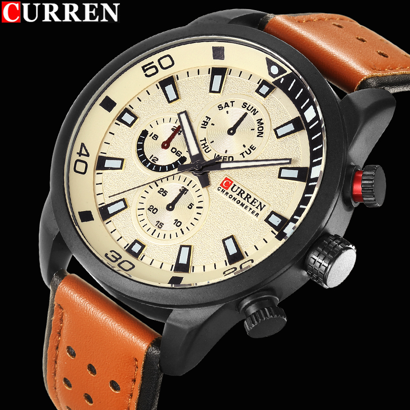 2017 CURREN stylowy zegarek mę – Luxury Watch Mockup recenzja i cena