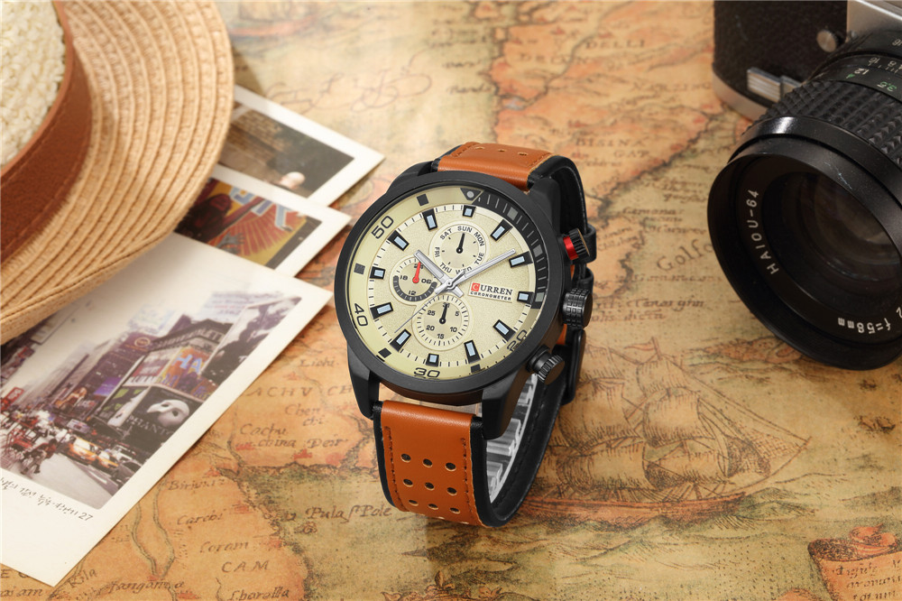 2017 CURREN stylowy zegarek mę – Luxury Watch Mockup recenzja i cena