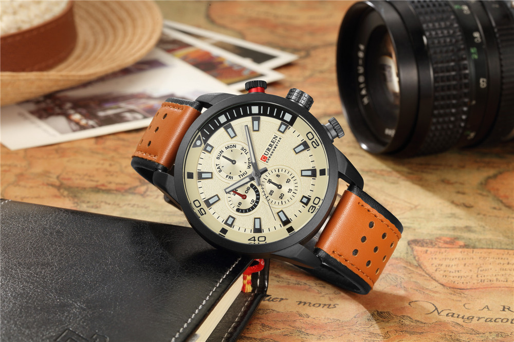 2017 CURREN stylowy zegarek mę – Luxury Watch Mockup recenzja i cena
