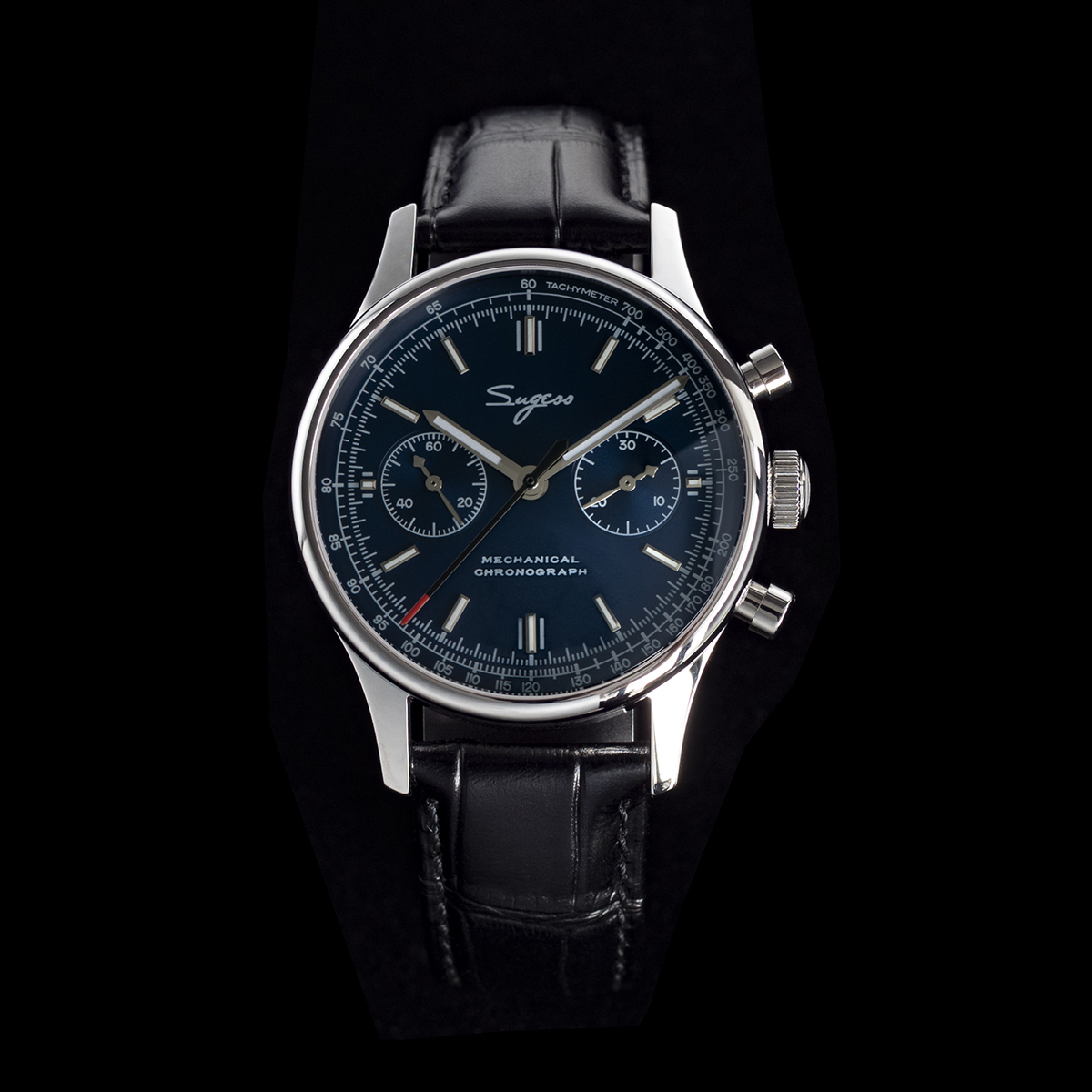Sugess 1963 Pilot męski zegare – Chronograph Flyback Watch recenzja i cena