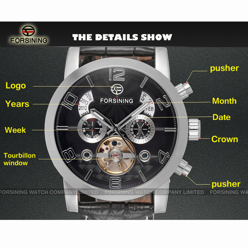 Forsining Fashion Mechaniczne  – Regulator Display Watch recenzja i cena