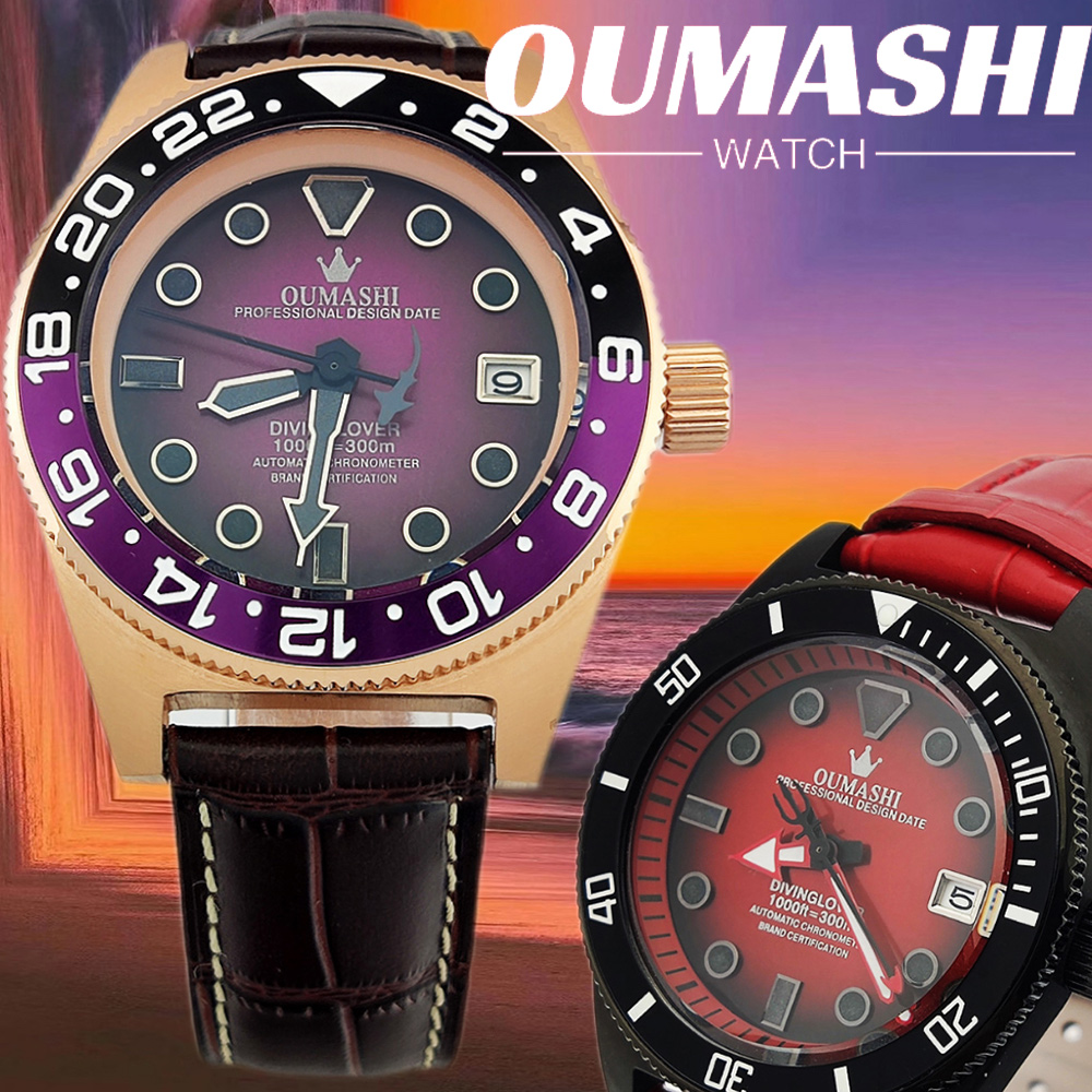 Zegarek męski 40,5 mm na zamów – Luxury Watch Leather recenzja i cena