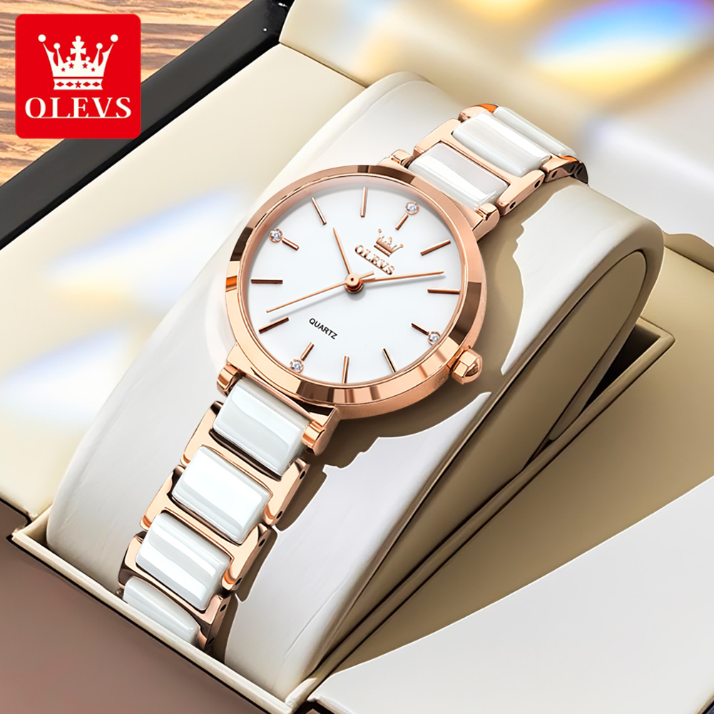 OLEVS Damski Zegarek 5877 Luks – Ladies Luxury Watch recenzja i cena