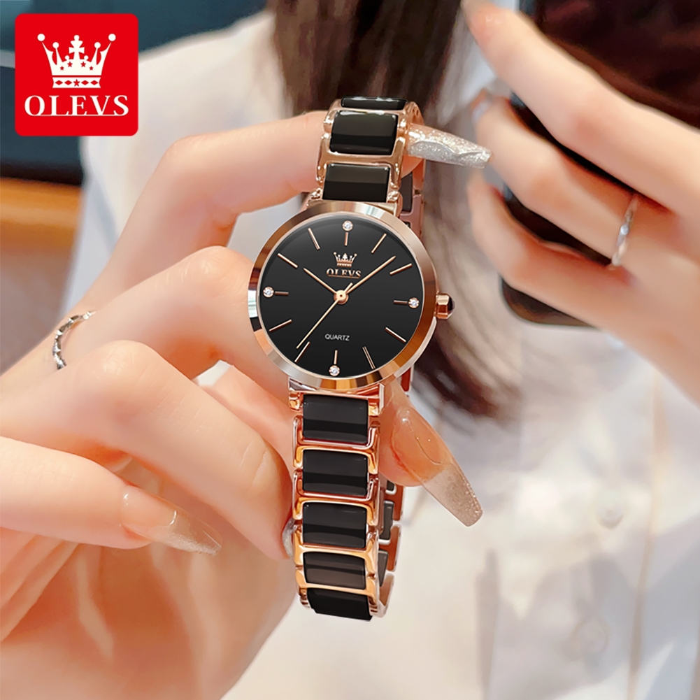 OLEVS Damski Zegarek 5877 Luks – Ladies Luxury Watch recenzja i cena