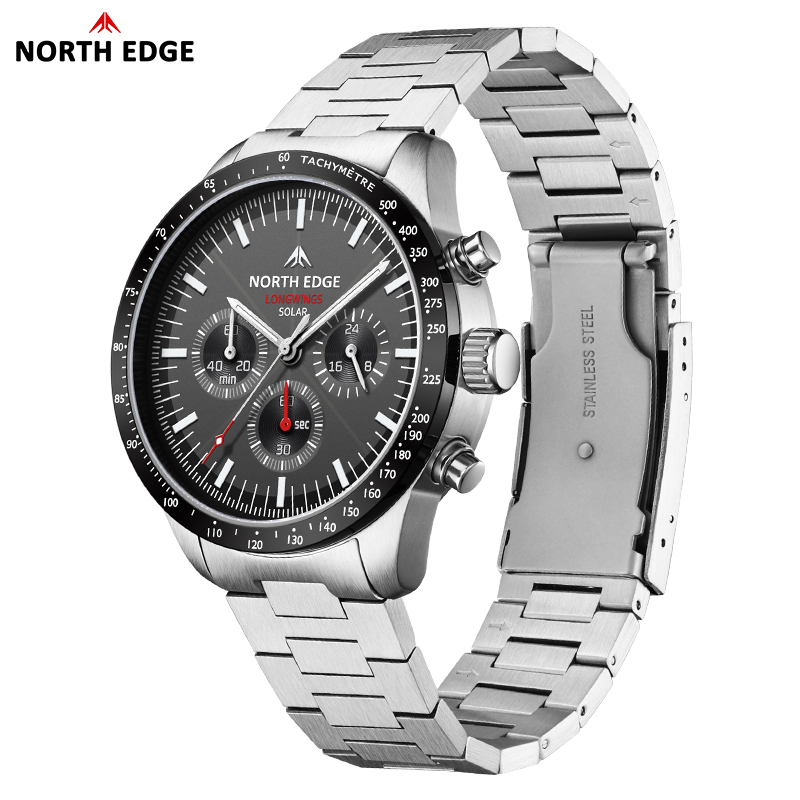 NORTH EDGE 2025 LONGWINGS męsk – Chronograph Flyback Watch recenzja i cena