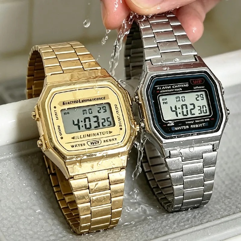 Luksusowe zegarki F91W ze stal – Luxury Watch Life recenzja i cena