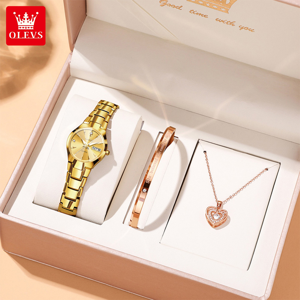 Zegarek damski OLEVS 8697 Luks – Ladies Luxury Watch recenzja i cena