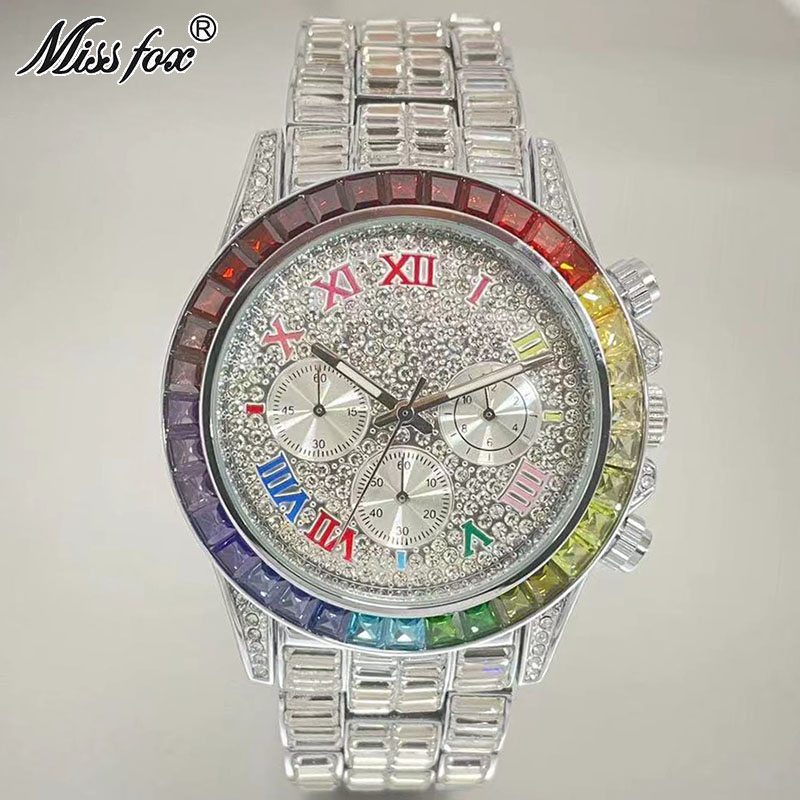 MISSFOX luksusowe Iced zegarek – Luxury Watch Mockup recenzja i cena