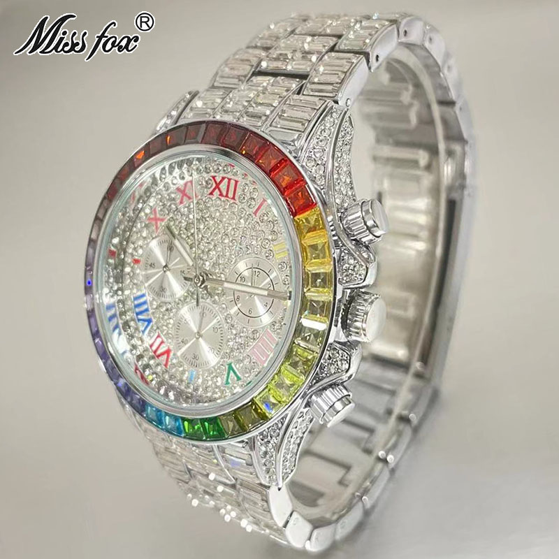 MISSFOX luksusowe Iced zegarek – Luxury Watch Mockup recenzja i cena