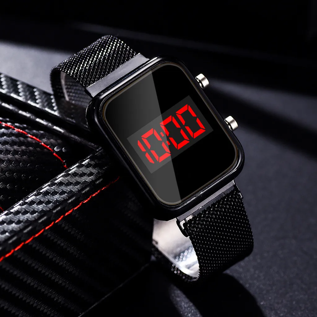 Modne zegarki LED z magnetyczn – Luxury Watch Life recenzja i cena
