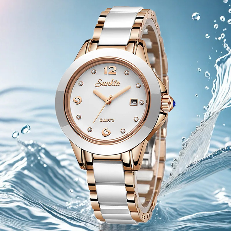 Zegarek damski Sunkta Fashion  – Ladies Luxury Watch recenzja i cena