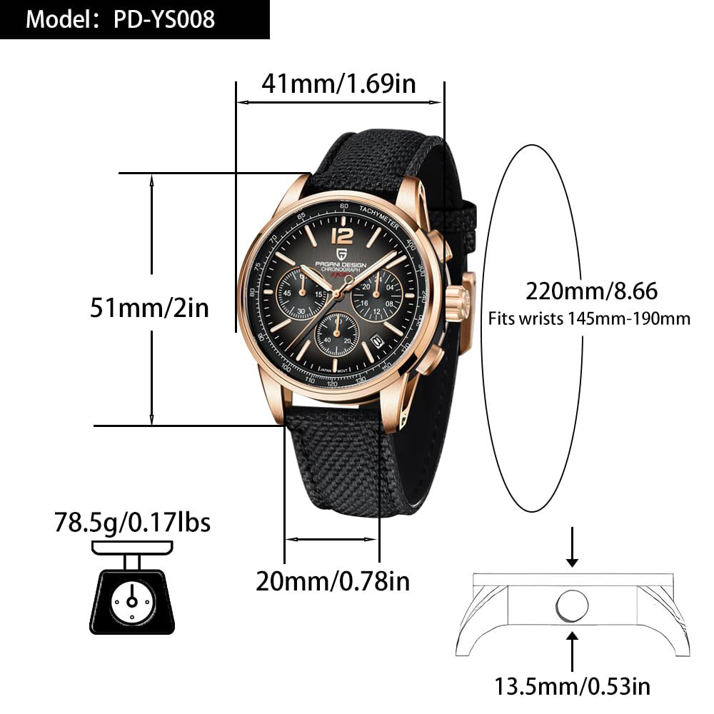 PAGANI DESIGN Nowy Męski Zegar – Luxury Watch Mockup recenzja i cena