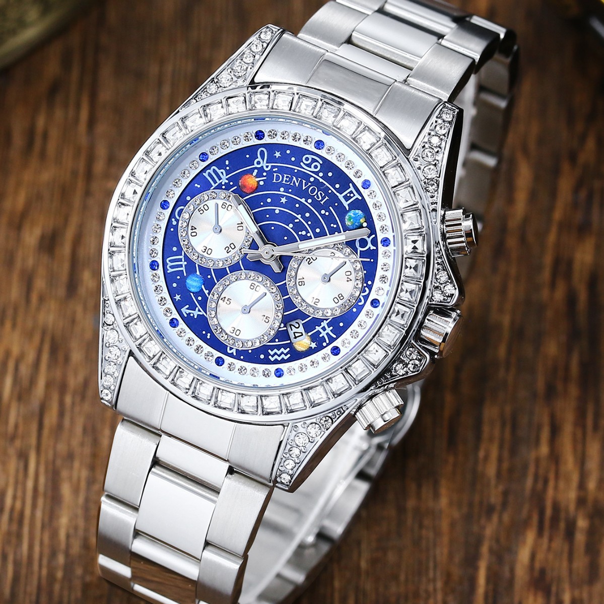 Nowy męski zegarek z imitacją  – Zodiac Luxury Watch recenzja i cena