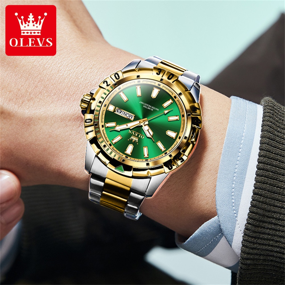 OLEVS 5560 Zegarek kwarcowy dl – Luxury Watch Mockup recenzja i cena