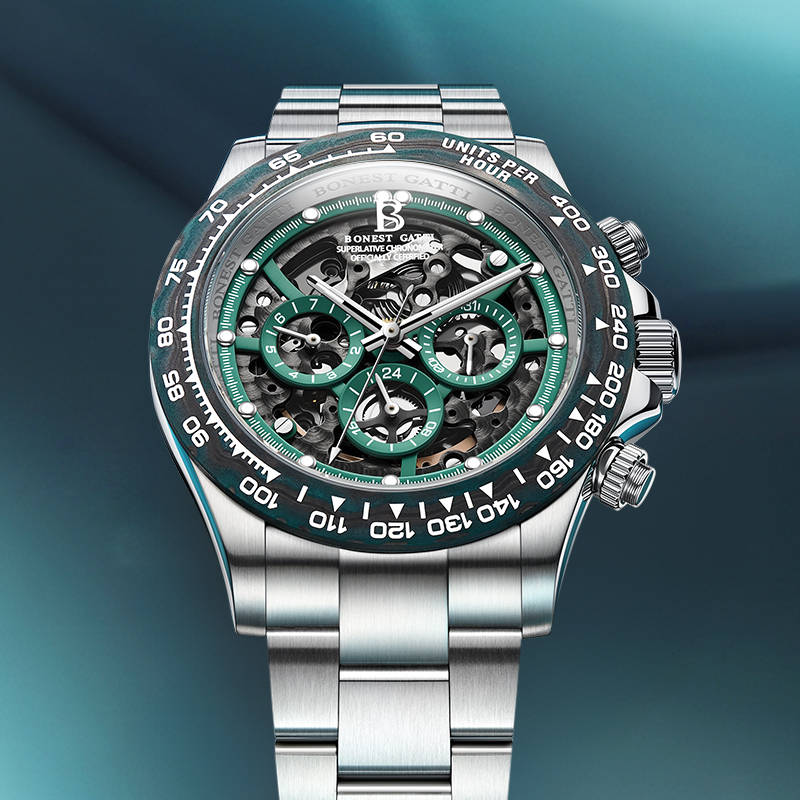 Zegarek męski BONEST GATTI, au – Chronograph Flyback Watch recenzja i cena