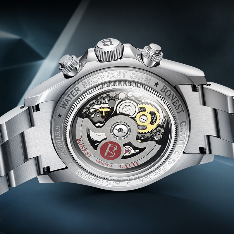 Zegarek męski BONEST GATTI, au – Chronograph Flyback Watch recenzja i cena