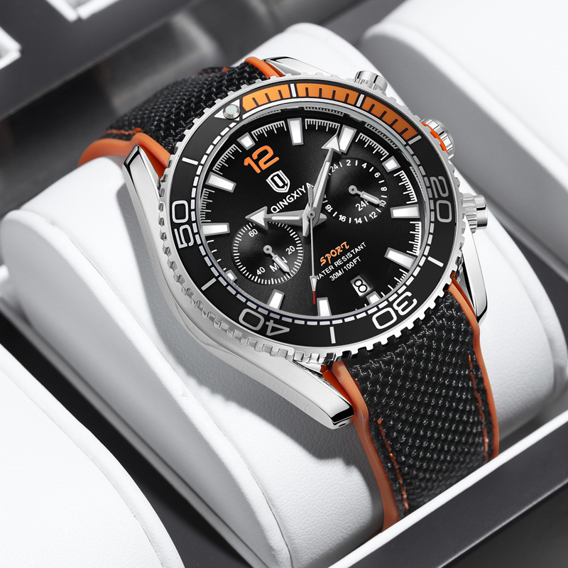 Popularny Klasyczny Męski Zega – Chronograph Flyback Watch recenzja i cena