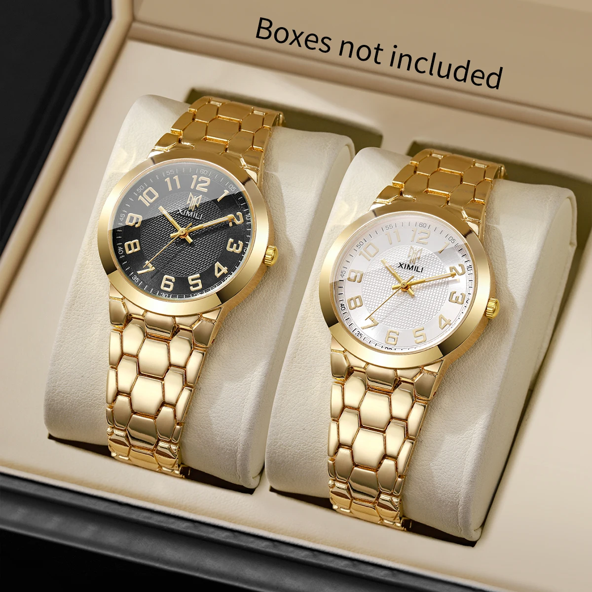 Luksusowy damski zegarek na rę – Luxury Watch Gold And Black recenzja i cena