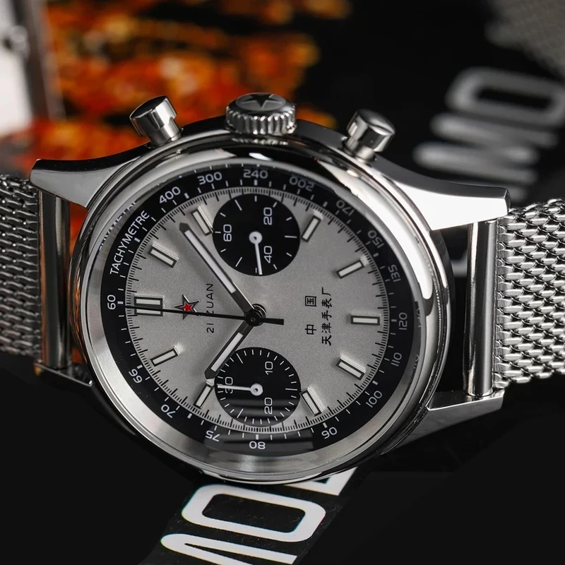 42mm China Aviation Chronograp – Chronograph Flyback Watch recenzja i cena