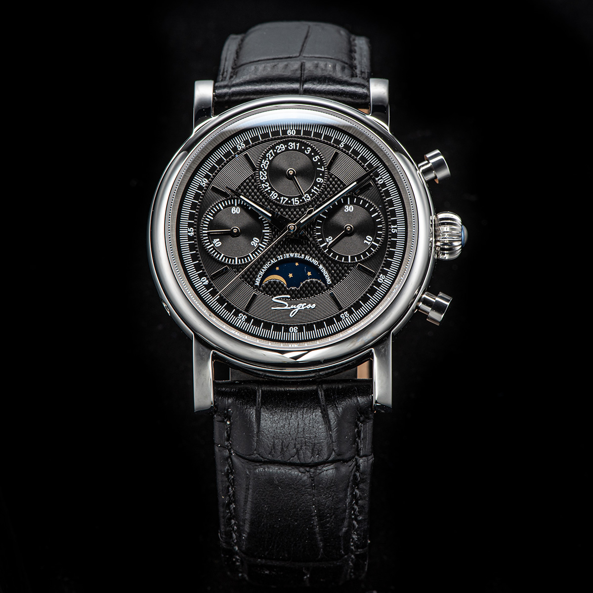 Sugess Pilot chronograf zegark – Chronograph Flyback Watch recenzja i cena