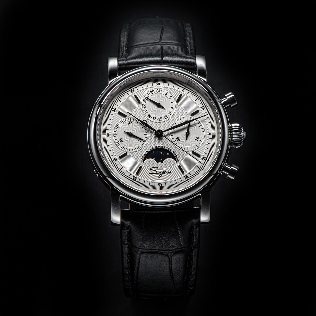 Sugess Pilot chronograf zegark – Chronograph Flyback Watch recenzja i cena