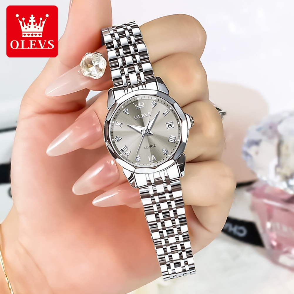 Zegarek OLEVS Damski Luksusowy – Luxury Watch Face recenzja i cena