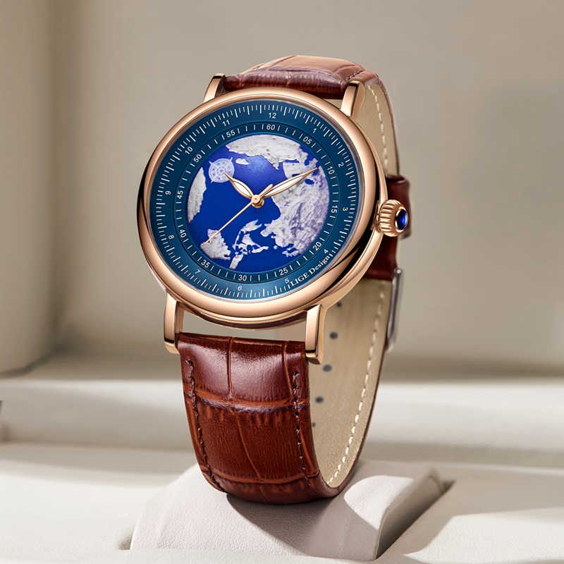 LIGE 2026 Nowy Luksusowy Zegar – Luxury Watch Mockup recenzja i cena