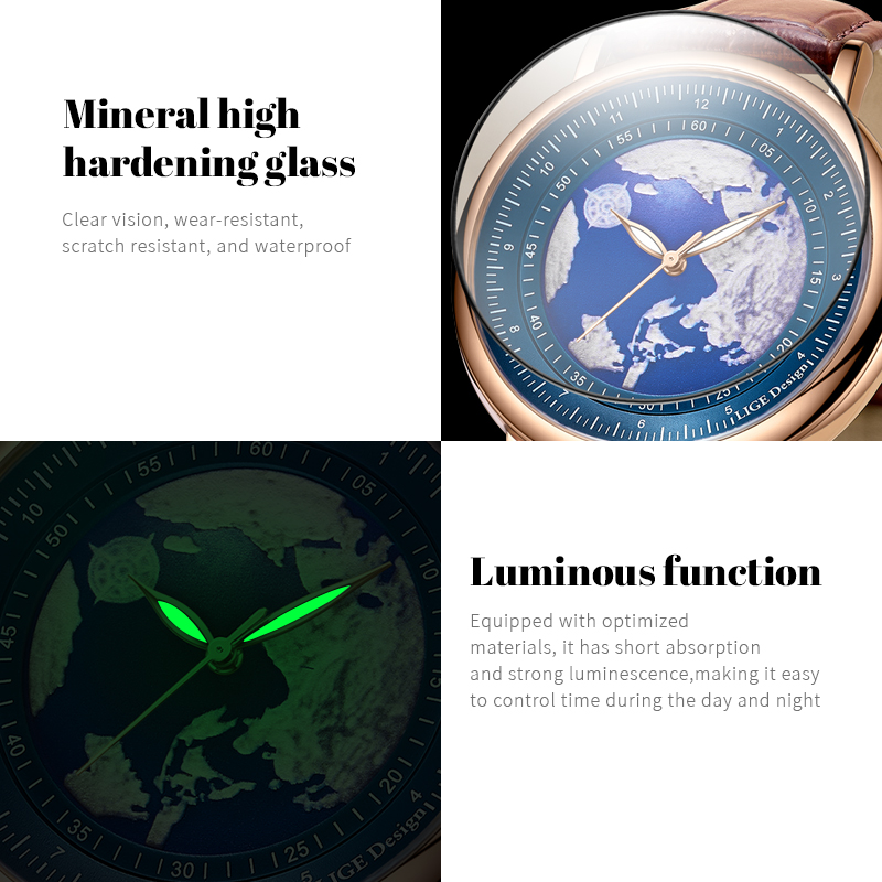 LIGE 2026 Nowy Luksusowy Zegar – Luxury Watch Mockup recenzja i cena
